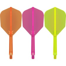 Target Dart K-Flex Flight Neon✅ Schaftsystem patentierten Twist-System Shaft ?