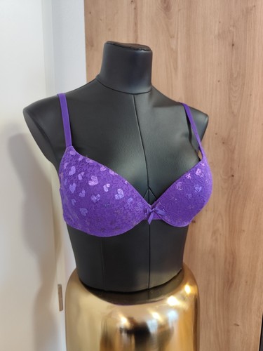 Push a lila glitzer - a,