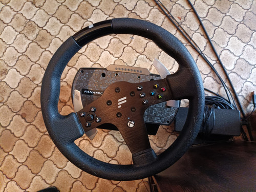 Fanatec rennlenkrad set mit - rennlenkrad,
