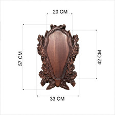 Trophäenschild für hirsch