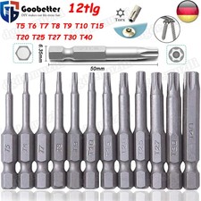 12-tlg Magnetischer Torx Bit