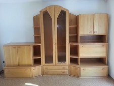 Wohnzimmer Wohnwand, Tisch, TV