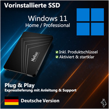 SSD Festplatte mit Windows 11