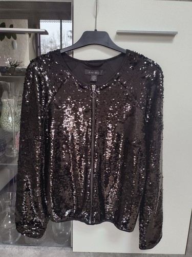 Amisu paillettenjacke 36 - paillettenjacke,