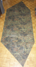 Zeltbahn Bundeswehr Flecktarn BW Zeltplane Dackelgarage