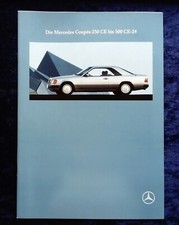 Mercedes W 124, Coupe Prospekt, 9.1990,   230 CE, 300 CE, 300 CE-24