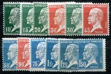 FRANKREICH 1923 153-158, 1925