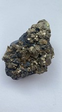 Pyrit mit Bleiglanz aus