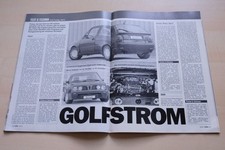 Rallye Racing 16/1987 VW Golf II GTi 16V von Treser mit 160PS im TEST auf 2 Seit