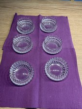 Nachtmann 6 kleine Schalen / Obst/ Kompott/Dessertschalen Dekor Europa