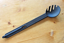 Tupperware Combinette Gabel Nr. 1971 schwarz sehr gut erhalten