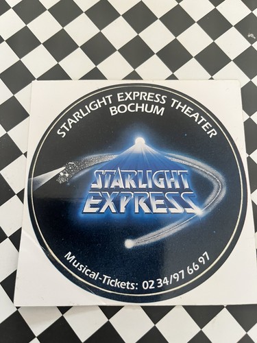 Aufkleber starlight express - aufkleber,