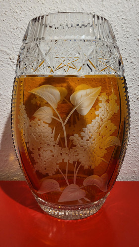 Bleikristall überfangglas - bleikristall,