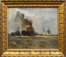 Franz BUNKE Ölgemälde