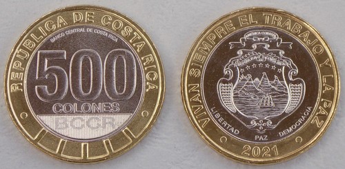Costa rica 500 colones - rica,