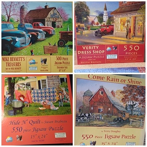 Sunsoutpuzzle konvolut - x,
