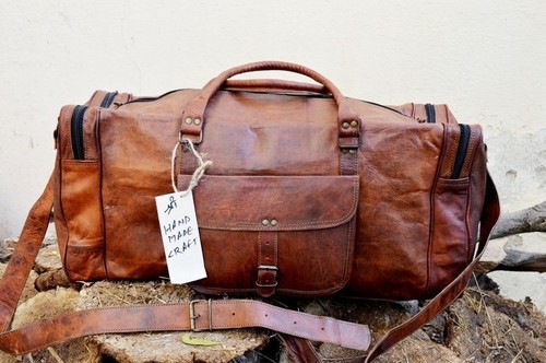 Tasche leder reise seesack - tasche,