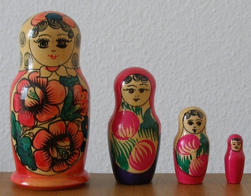Russische matroschka alte - russische,
