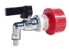 Graf Messing Auslaufhahn 3/4"  Getränkefass Mostfass Ersatzteil Kunststofffass