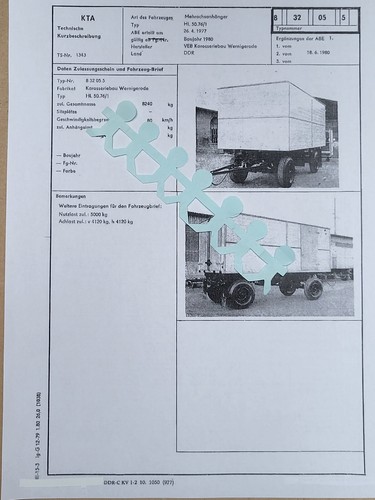 Anhänger wohnwagen bauwagen - anhänger,