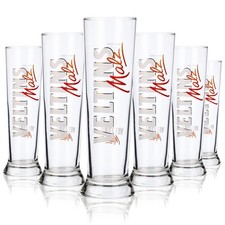 6x Veltins Bier Glas Bierglas Gläser 0,2l Becher/Pokal "Malz" Vancouver 