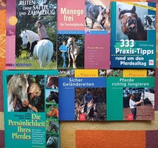 6 Bücher PFERDE/REITEN/REITSPORT*Linda Tellington-Jones*Penquitt*Karin Tillisch 