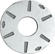 Grinders' tool plate