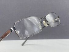 Armani Brille Damen Herren silber grau eckig Rechteckig  226 1144