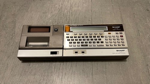 Sharp pocket computer - sharp, pc-1500a