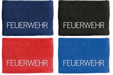 Feuerwehr Handtuch bestickt