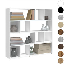 Bücherregal Raumteiler Standregal Wandregal Aufbewahrungregal 105x24x102cm