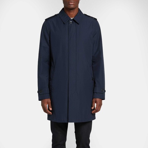 Burberry trenchcoat dunkelblau - burberry,