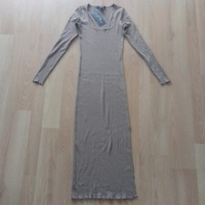 Strickkleid stretch feinripp - stretch,