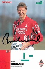 Guido Buchwald Original Autogrammkarte Urawa Red Diamonds - ca.10cm x 15cm