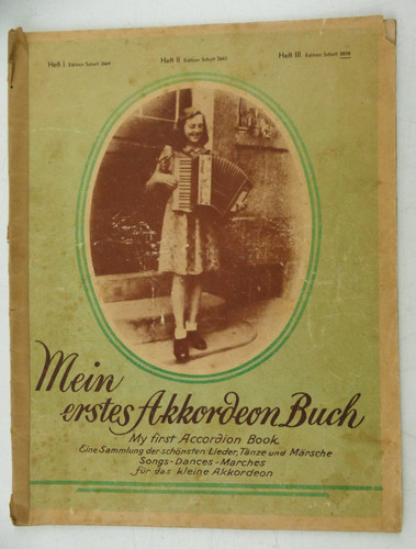 Mein erstes akkordeon buch - mein,
