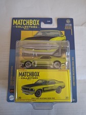 Matchbox Collectors 1969 Ford Mustang Boss 302 grün OVP