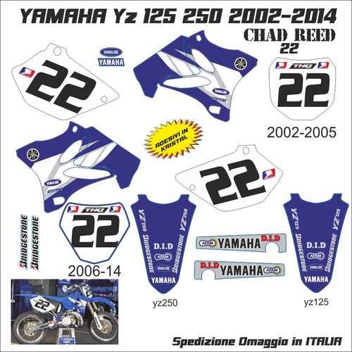 Kristall aufkleber yamaha - yamaha, yz