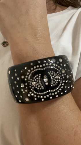 Chanel armband cuff - armband, strass