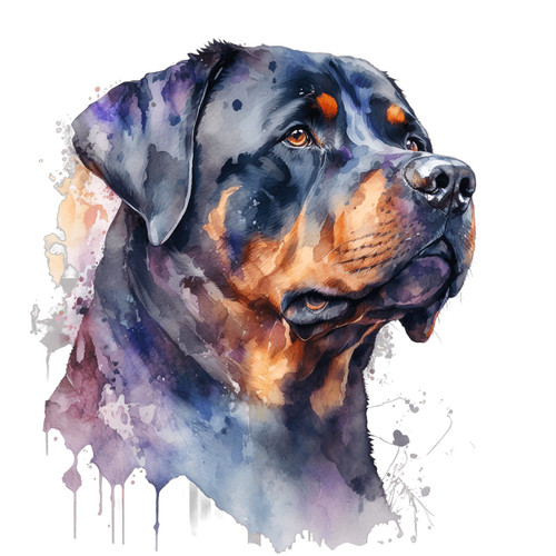 Riesiger xxxl rottweiler hund - riesiger,