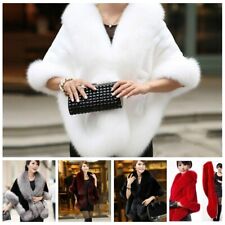 Kunstpelz Lang Schal Stola