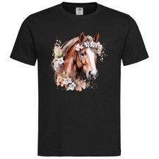 T-Shirt Pferde Reiten Pferd