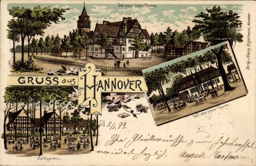 Litho hannover ansicht - litho, hannover,