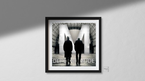 Depeche mode kunstdruck - m,