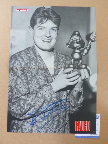 Falco signed autogramm - falco,