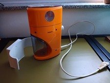 Krups Coffina Kaffeemühle elektrisch Typ 223 + Halterung @Vintage 70er Space Age