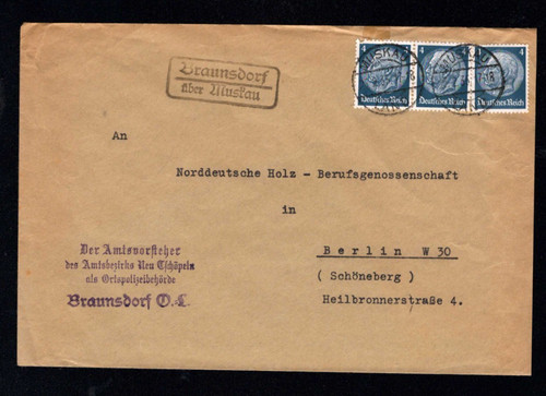 Landpost 1935 braunsdorf - -, "braunsdorf