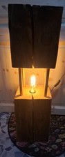 Lampe Aus Altholzbalken Unikat