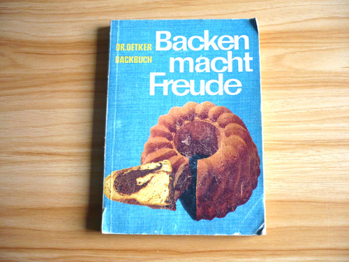 Altes oetker backbuch - dr.,
