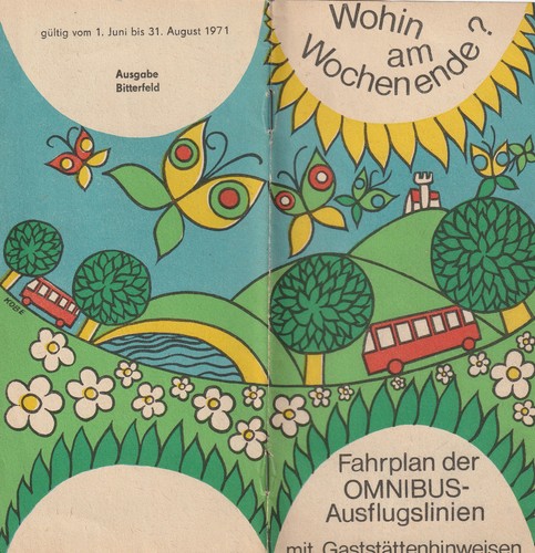 Fahrplan der omnibus - der,
