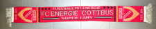 FC Energie Cottbus Schal / FUSSBALL MIT ENERGIE - SUPER FANS /